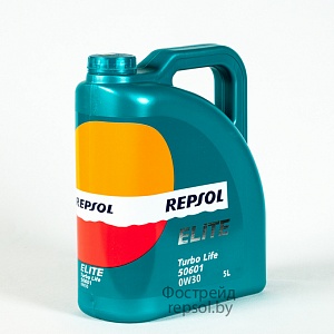 Моторное масло Repsol Elite Turbo Life 50601 0W30, 5 л